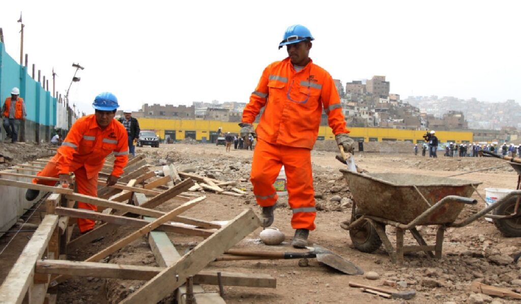 Trabajos de construcción sin experiencia