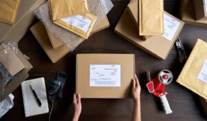 Trabajos para empacar adornos