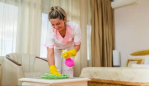 Trabajos para limpieza de hotel